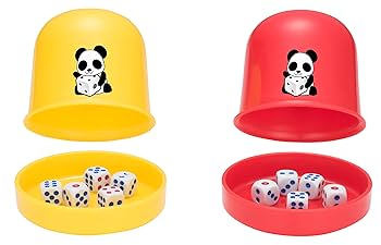 Amazon | ミニダイスゲームセット 16 (いちろく) | ダイス